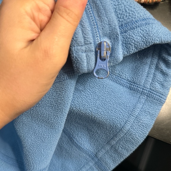 North Face Full Zip Fleece - Light Blue - Size Small - Picture 4 of 4